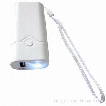 Power Bank with 5,200mAh Capacity, 5V DC Output Voltage